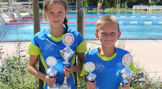 Unterfränkische Meister im Schülertriathlon und Podestplätze