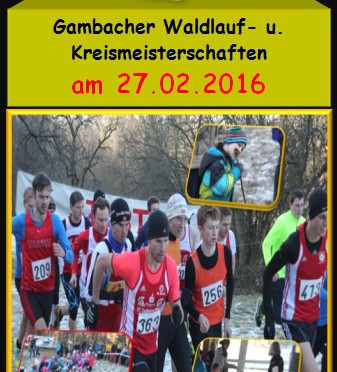 Cross-Kreismeisterschaften in Gambach