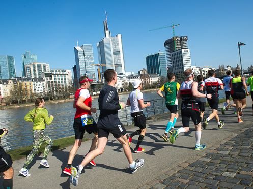 Mainova Halbmarathon in Frankfurt