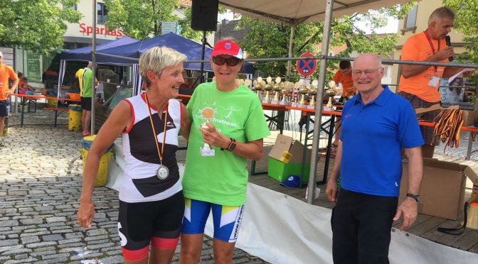 Unterfränkische Triathlons in Hofheim und Kitzingen